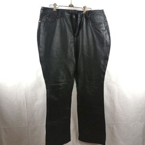 WOMEN'S LEATHER PANTS